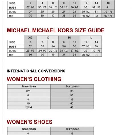 michael kors shoes women's|michael kors shoe size chart.